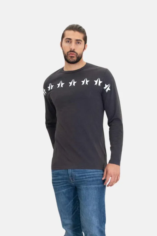 GFL Stars Unisex Long Sleeve T-Shirt in Space Glow sold by Galactic Federation of Light