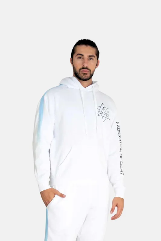 Merkaba Hoodie in Lite Beam sold by Galactic Federation of Light