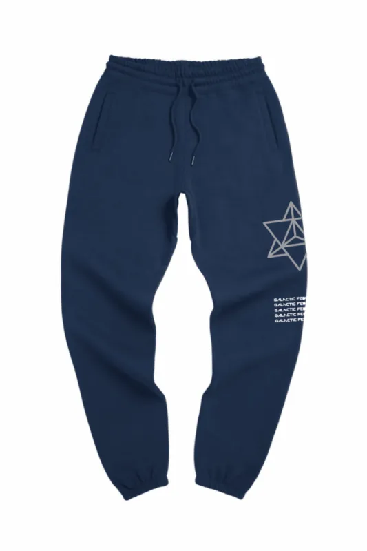 Hyper Galactic Sweatpants in Deep Sea sold by Galactic Federation of Light
