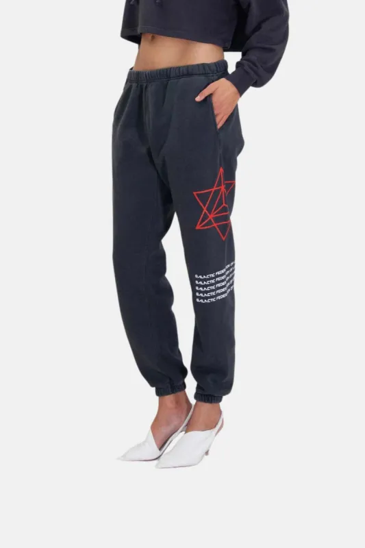 Hyper Galactic Sweatpants in Space Glow sold by Galactic Federation of Light