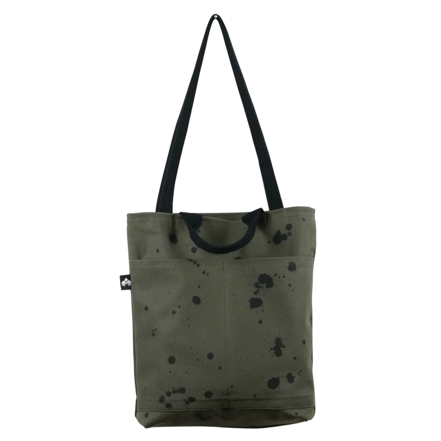 No. 6 CITY TOTE: Olive with Black sold by Hinoki in Common product image thumbnail 4
