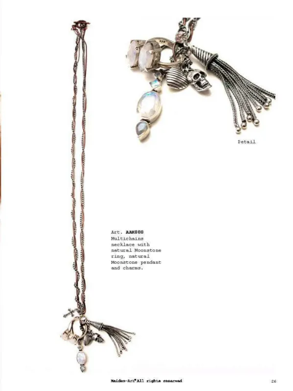 Metal Rock Necklace 2 - Collana sold by Maiden-Art