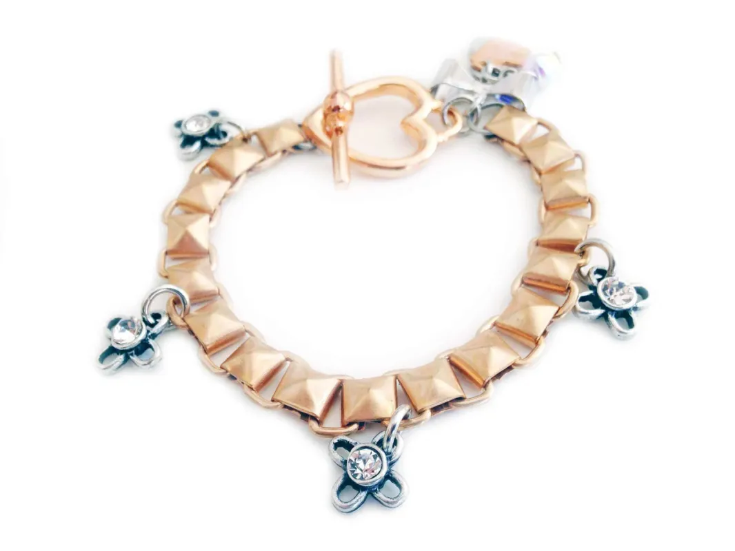 Love Mail Studded Bracelet - Bracciale sold by Maiden-Art