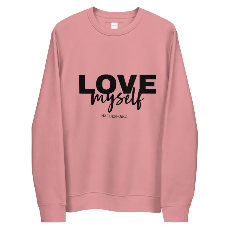 LOVE Myself - Unisex eco sweatshirt sold by Maiden-Art