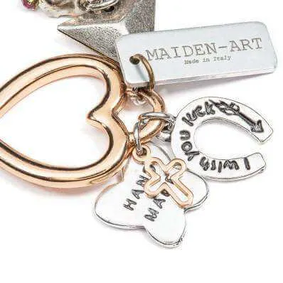 Amethyst and Rock Crystals Rose Gold Bracelet. sold by Maiden-Art product image thumbnail 3