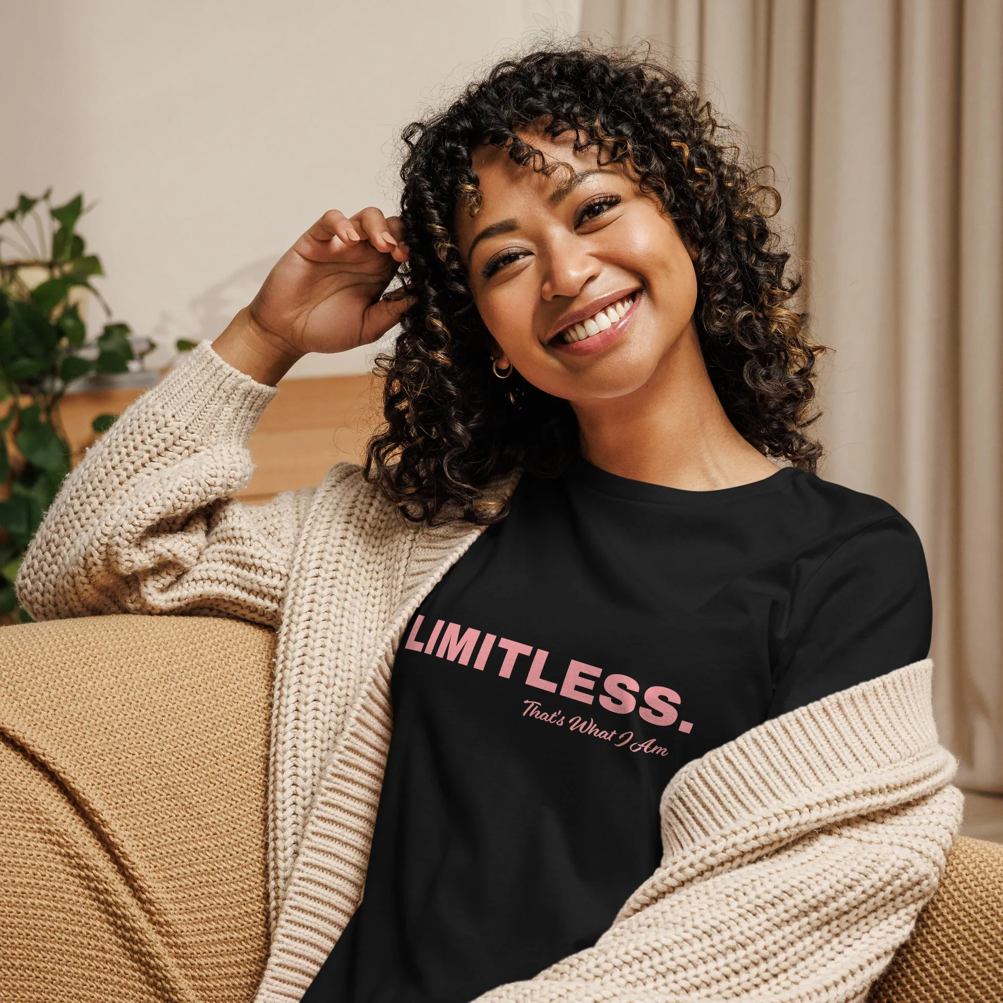 LIMITLESS Women's Relaxed T-Shirt sold by Maiden-Art product image thumbnail 2
