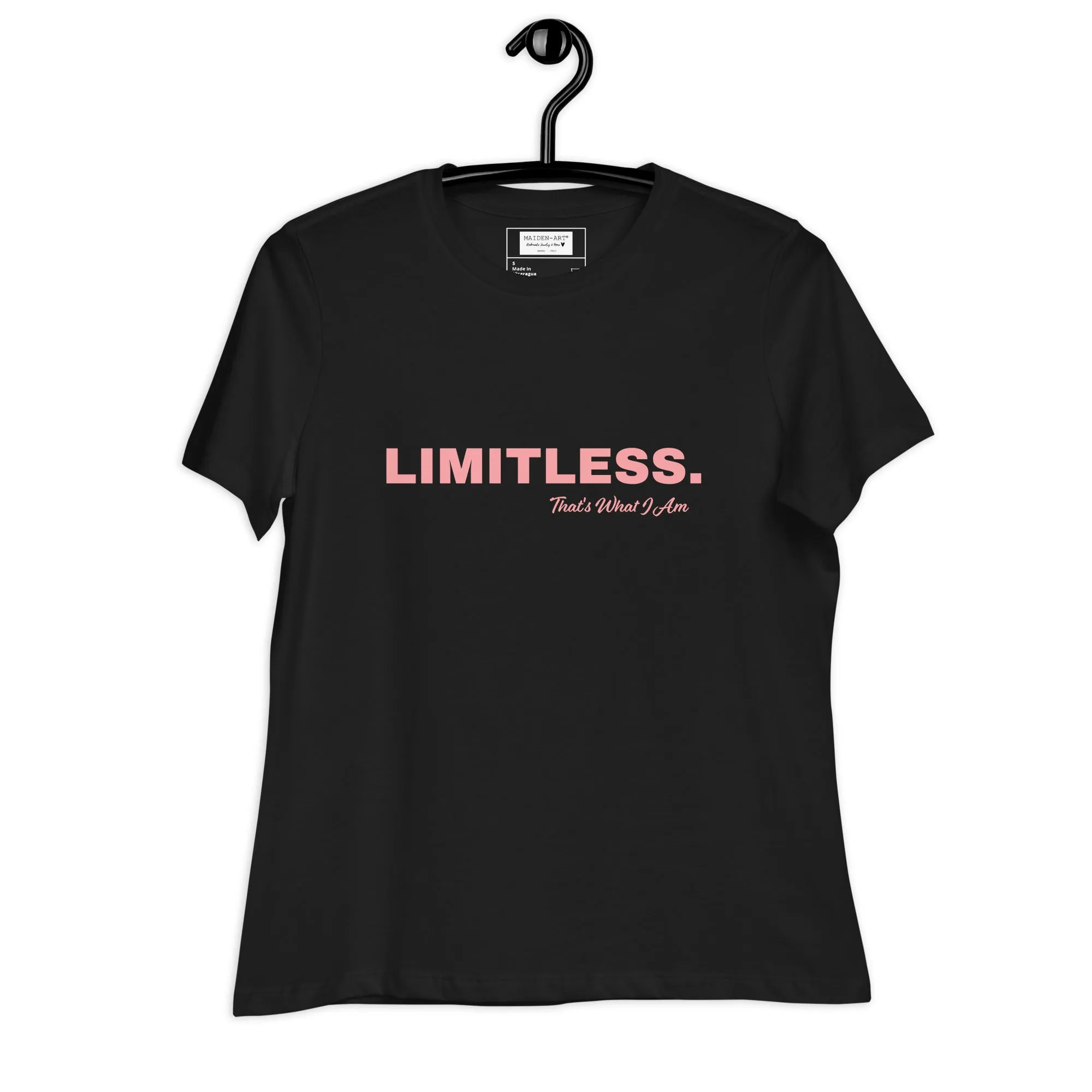 LIMITLESS Women's Relaxed T-Shirt sold by Maiden-Art product image thumbnail 4