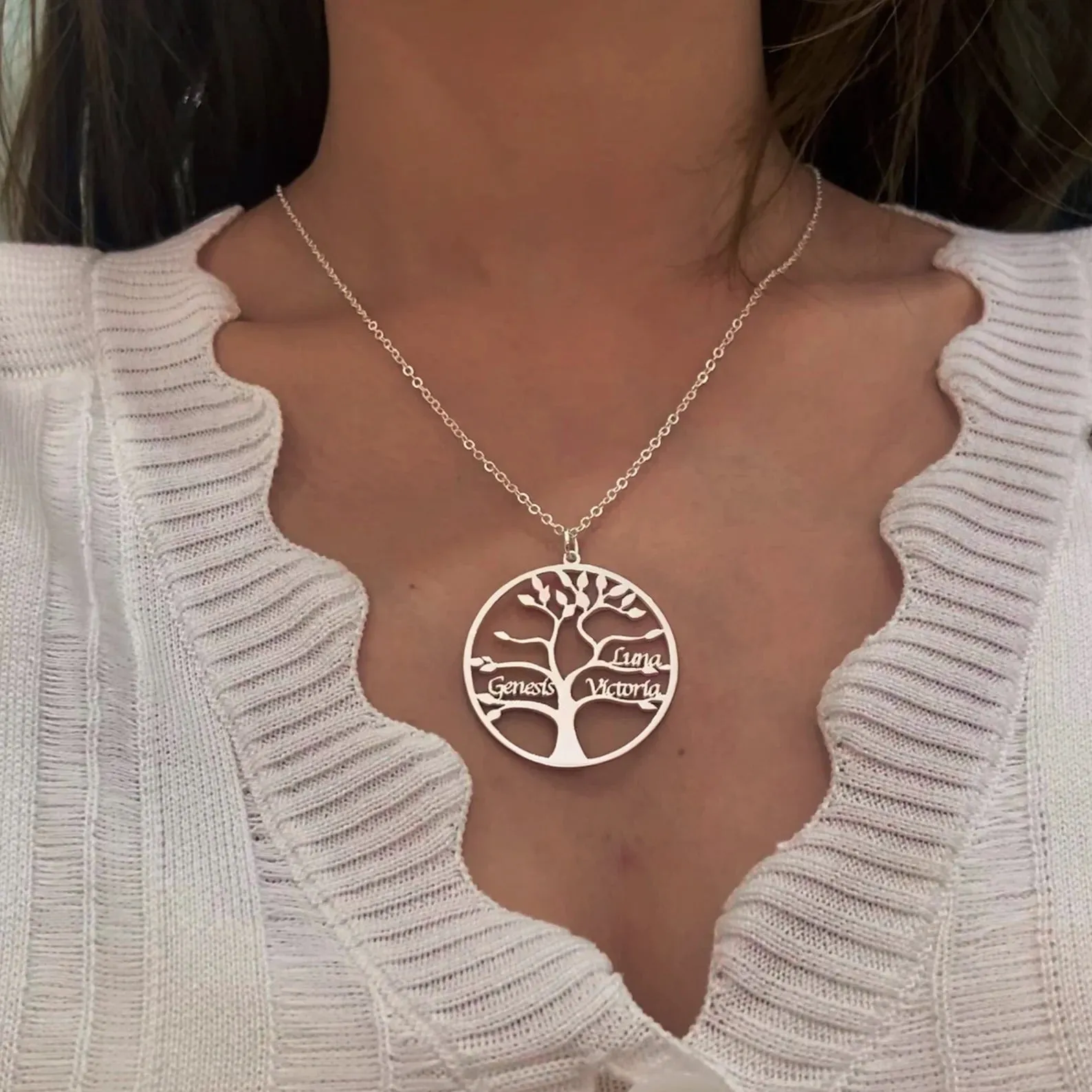 Tree of Life Necklace sold by Maiden-Art product image thumbnail 3