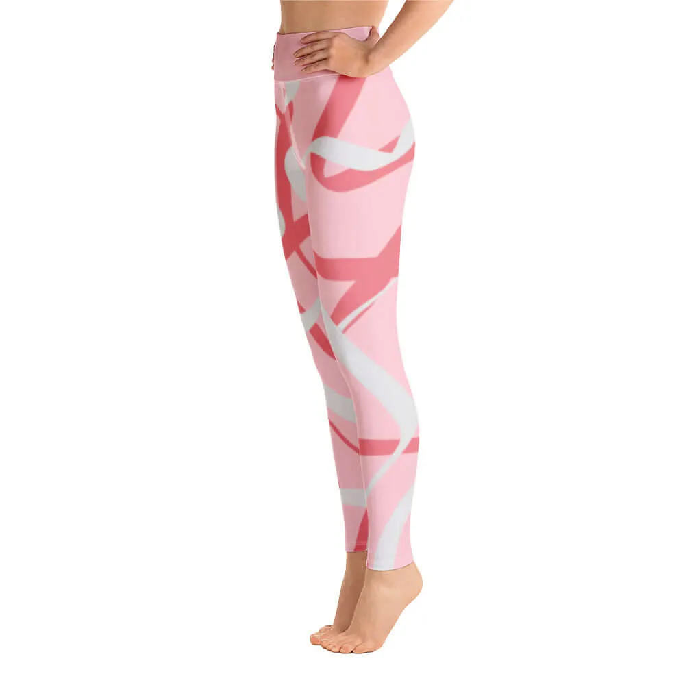 "Be YOU" - Leggings - ABSTRACT ROSE sold by Maiden-Art product image thumbnail 2