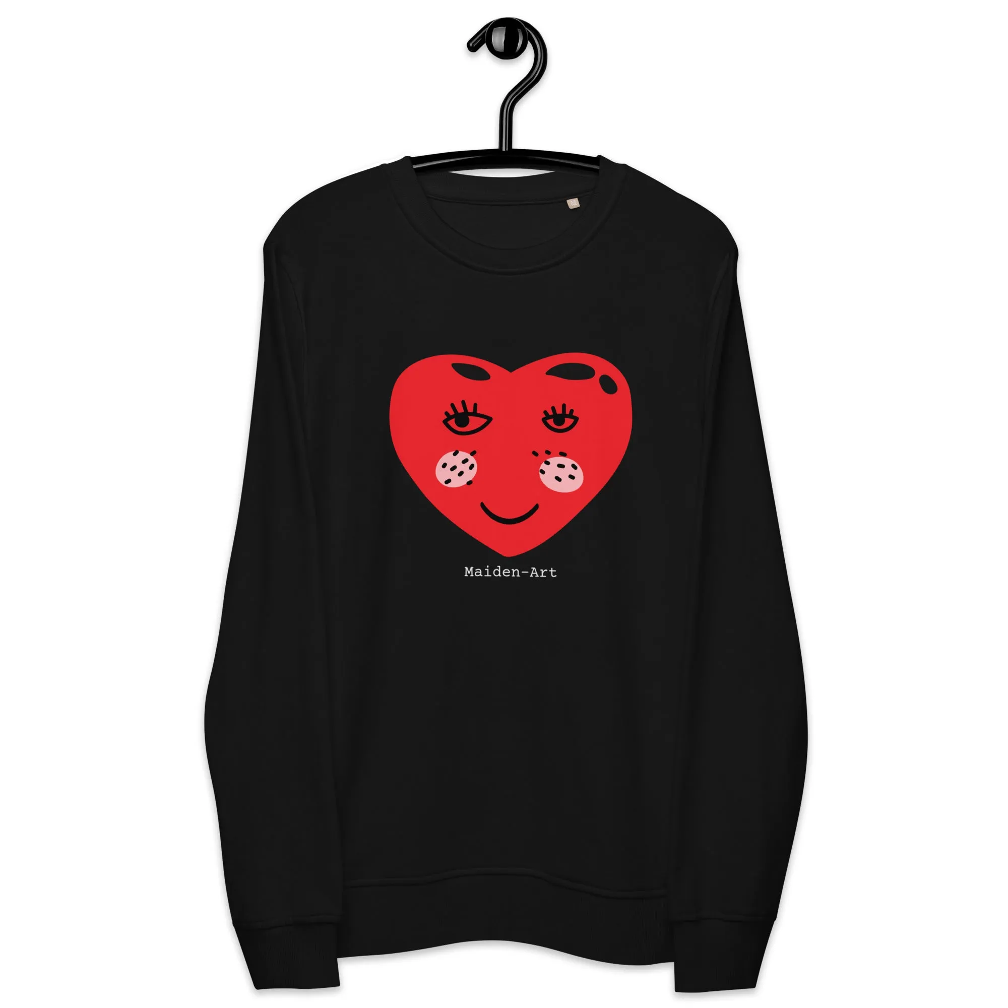 HEART - Unisex organic sweatshirt - LIMITED EDITION sold by Maiden-Art