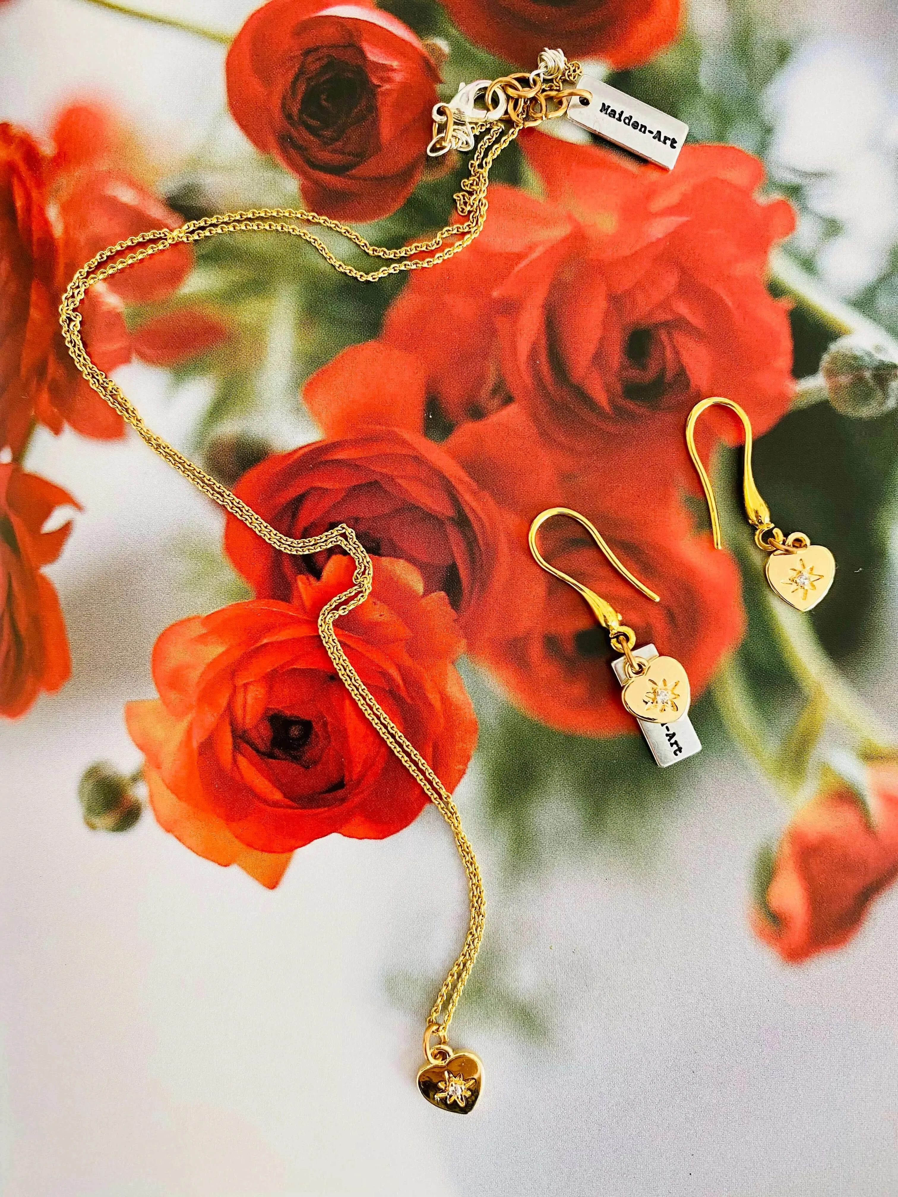 Tiny Gold Plated Necklace sold by Maiden-Art product image thumbnail 4