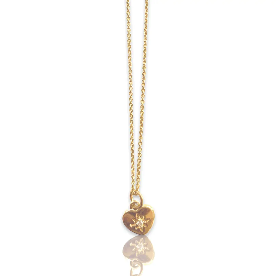 Tiny Gold Plated Necklace sold by Maiden-Art product image thumbnail 2