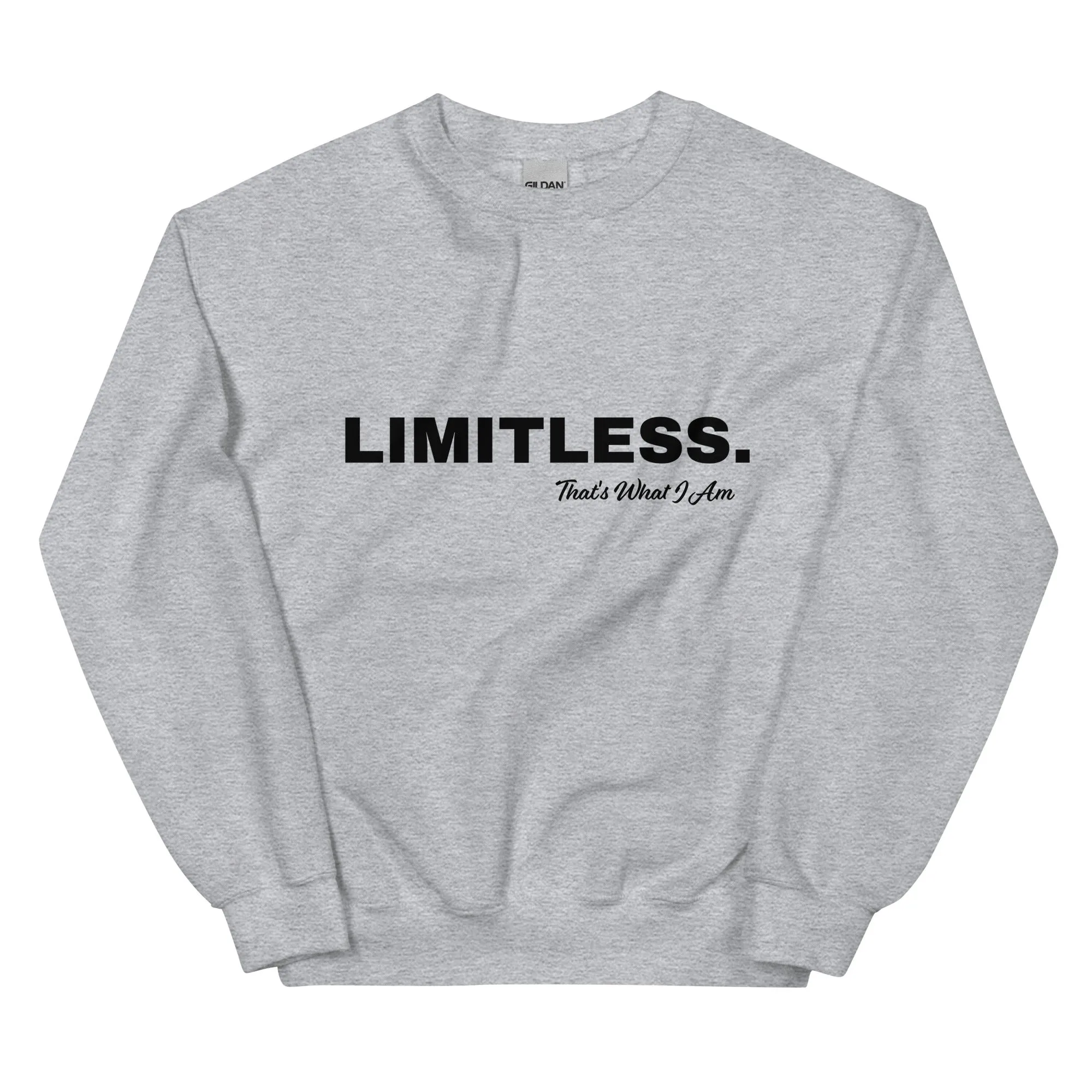 LIMITLESS Unisex Sweatshirt sold by Maiden-Art product image thumbnail 2