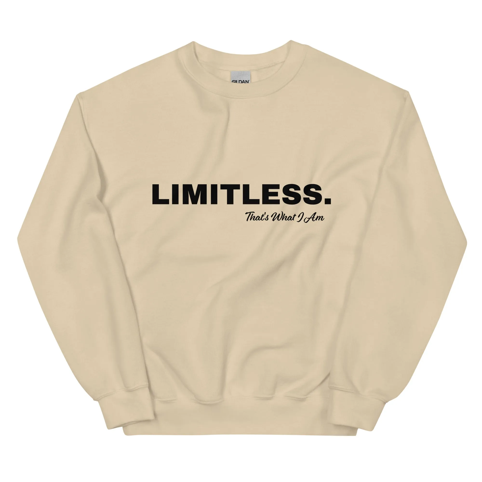 LIMITLESS Unisex Sweatshirt sold by Maiden-Art
