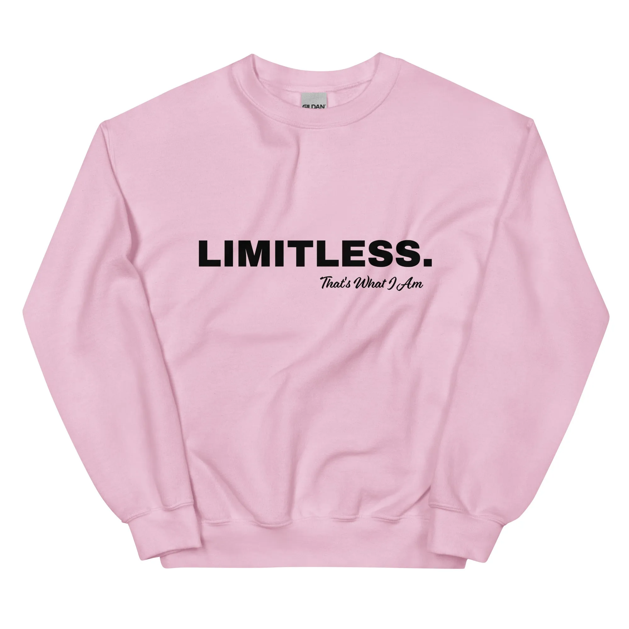 LIMITLESS Unisex Sweatshirt sold by Maiden-Art product image thumbnail 5