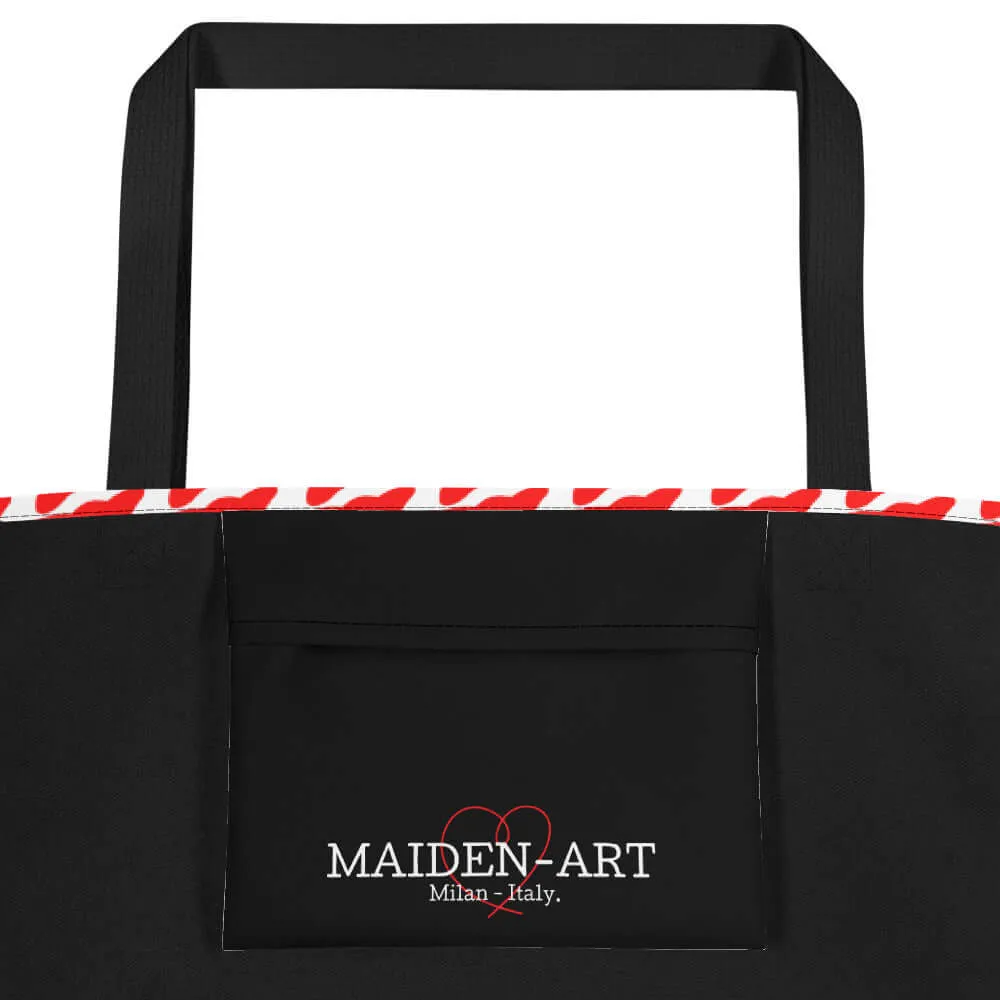 Beach Bag - Kiss sold by Maiden-Art product image thumbnail 3