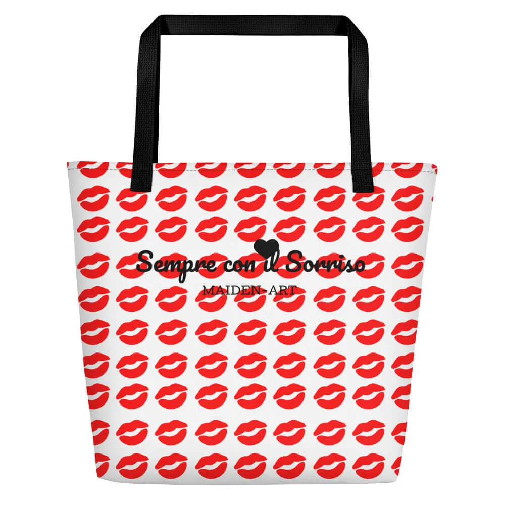 Beach Bag - Kiss sold by Maiden-Art