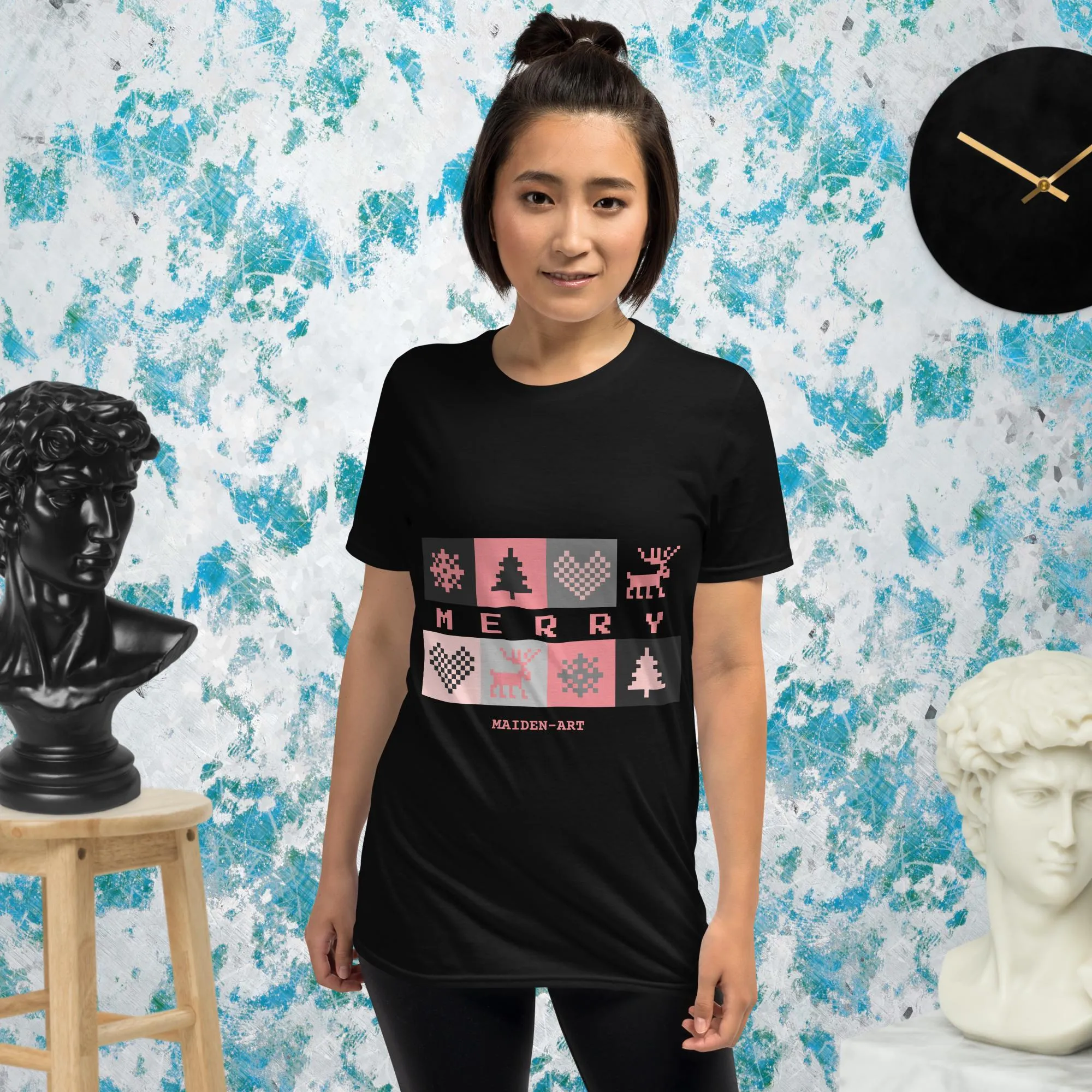 "Merry" Short-Sleeve Unisex T-Shirt sold by Maiden-Art product image thumbnail 2