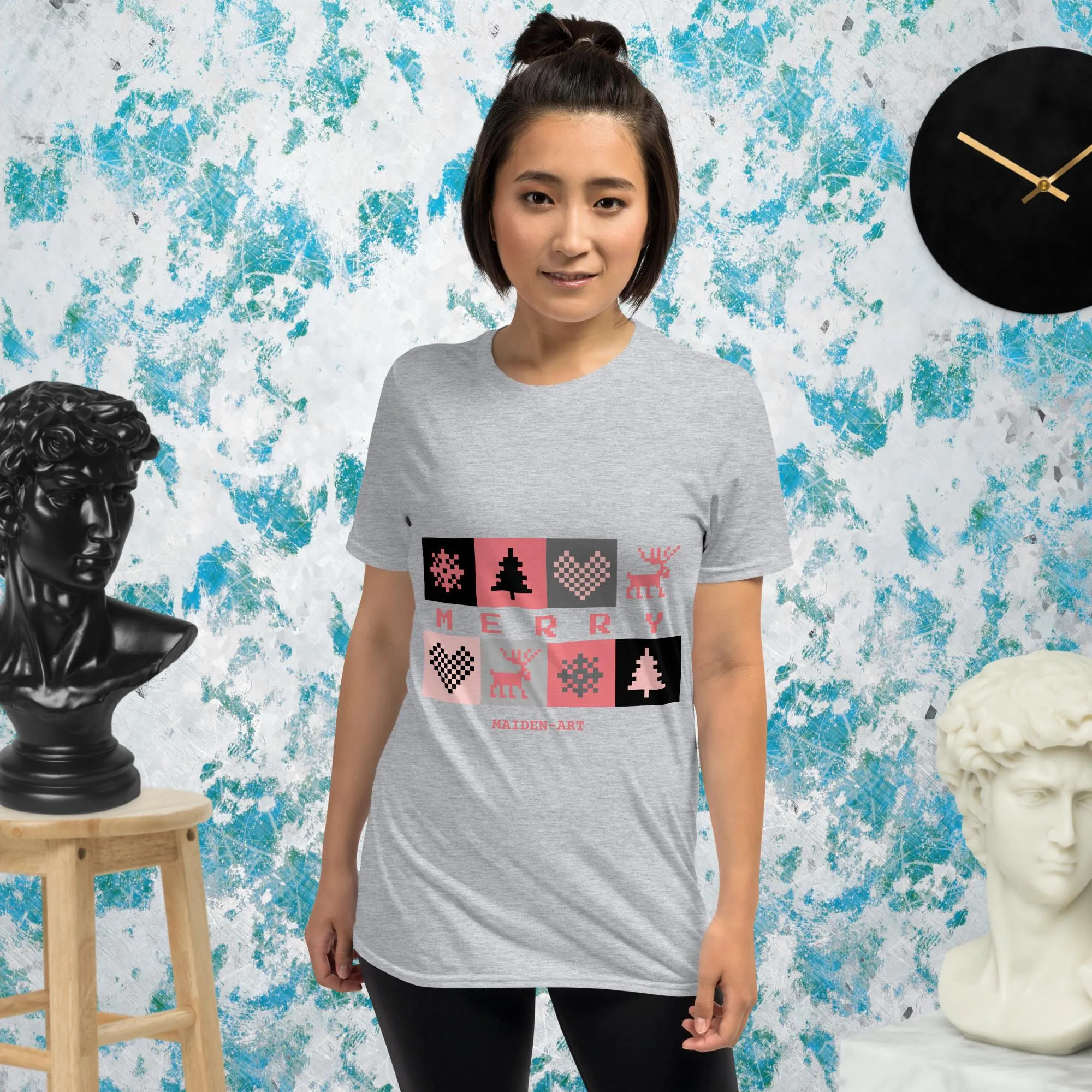 "Merry" Short-Sleeve Unisex T-Shirt sold by Maiden-Art product image thumbnail 3