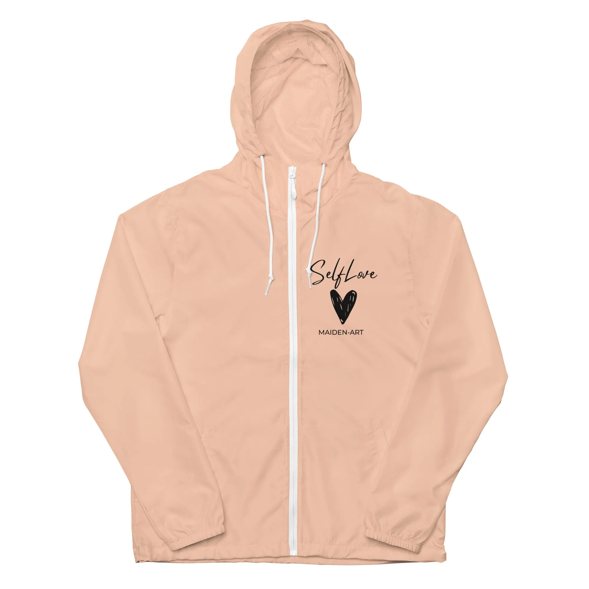 Self Love Unisex lightweight zip up windbreaker sold by Maiden-Art