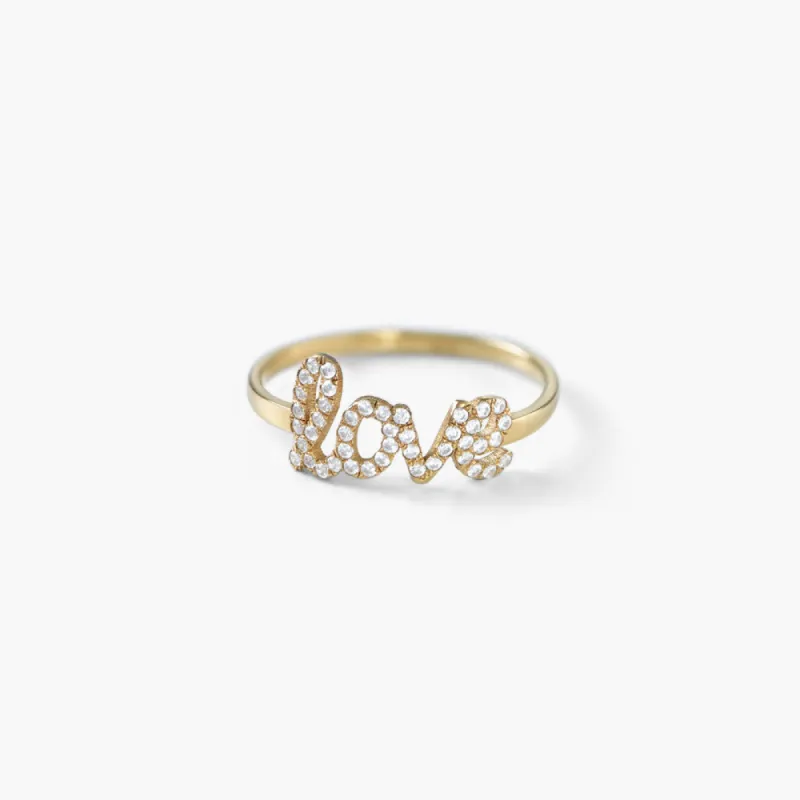 925 Sterling Silver Swarovski Stone Name Ring sold by Maiden-Art