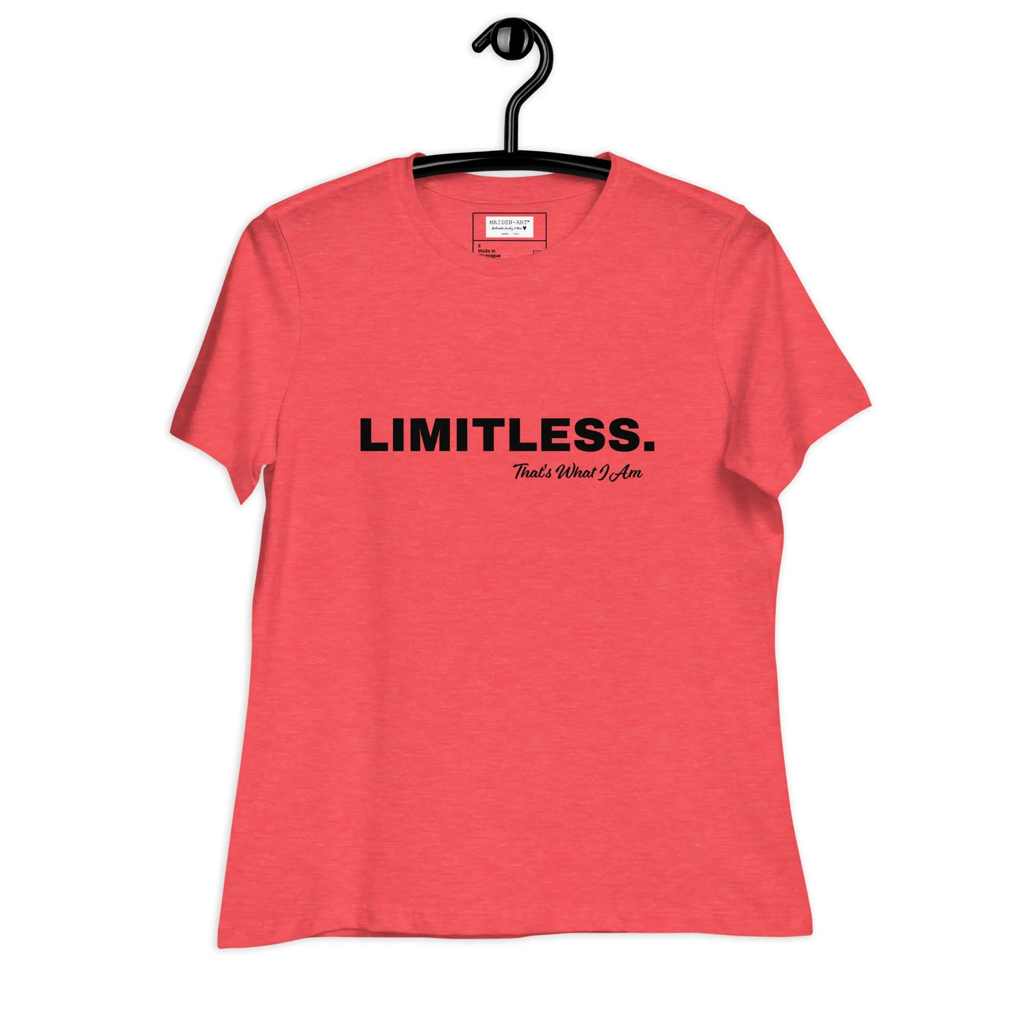LIMITLESS Women's Relaxed T-Shirt sold by Maiden-Art product image thumbnail 2