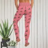 "Christmas Deer"  - Yoga Leggings sold by Maiden-Art