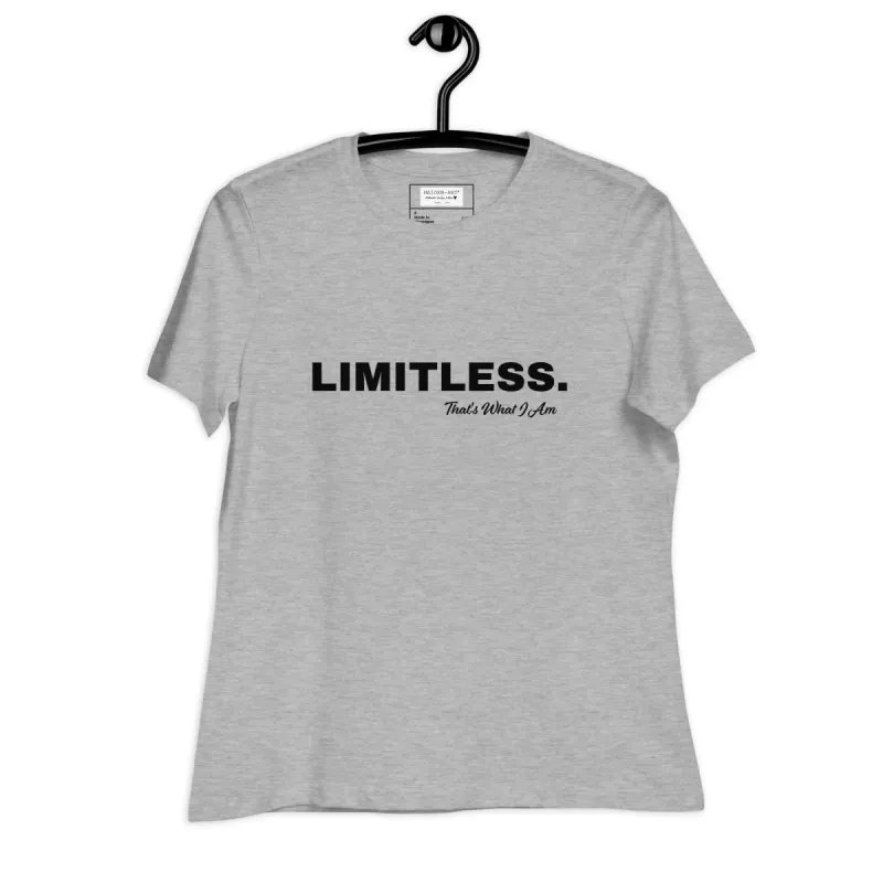 Women's T-Shirt LIMITLESS Women's Relaxed T-Shirt sold by Maiden-Art