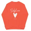 Organic sweatshirt SELF LOVE Unisex organic raglan sweatshirt sold by Maiden-Art