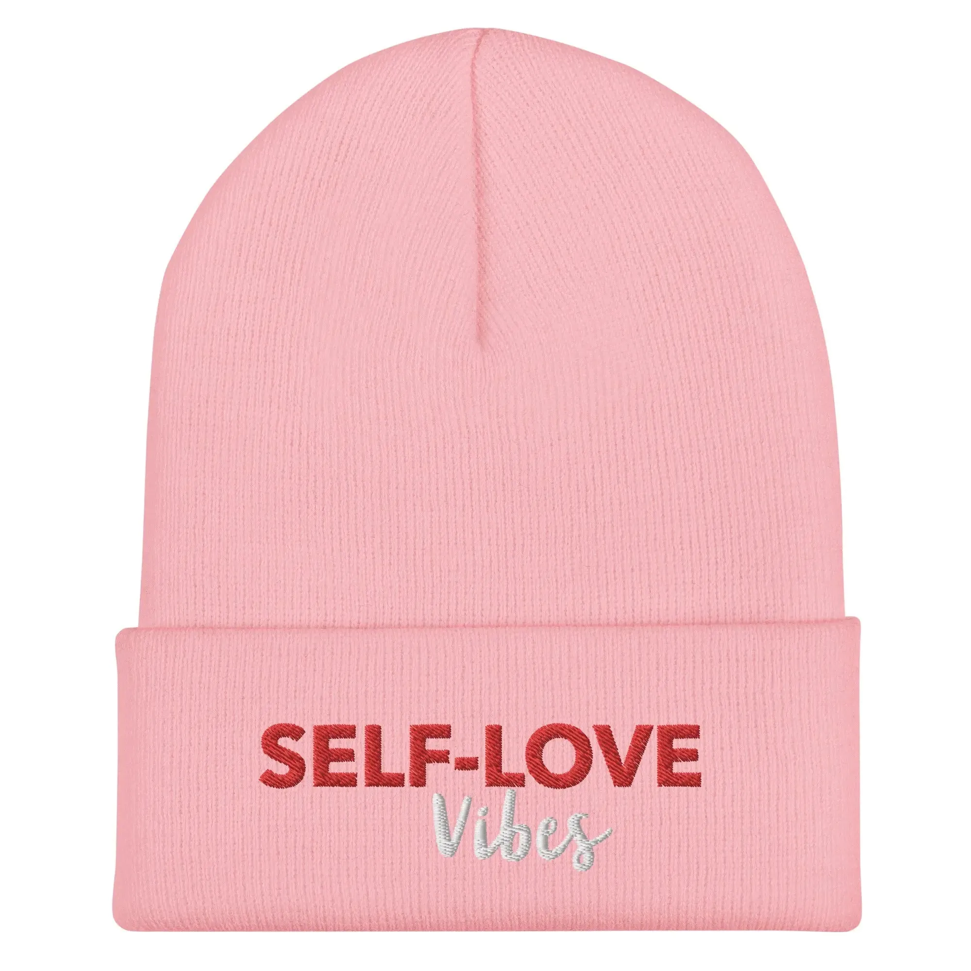 SELF- LOVE VIBES Cuffed Beanie sold by Maiden-Art
