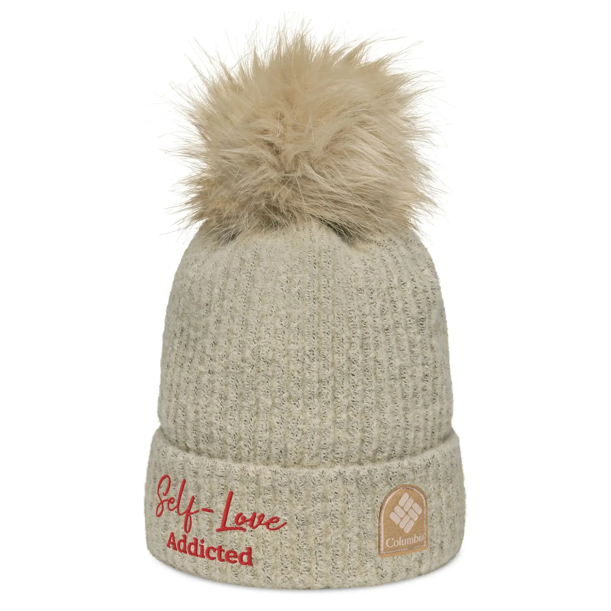 Winter Hats - Self Love Addicted - Columbia pom-pom beanie with Embroidery sold by Maiden-Art product image thumbnail 5