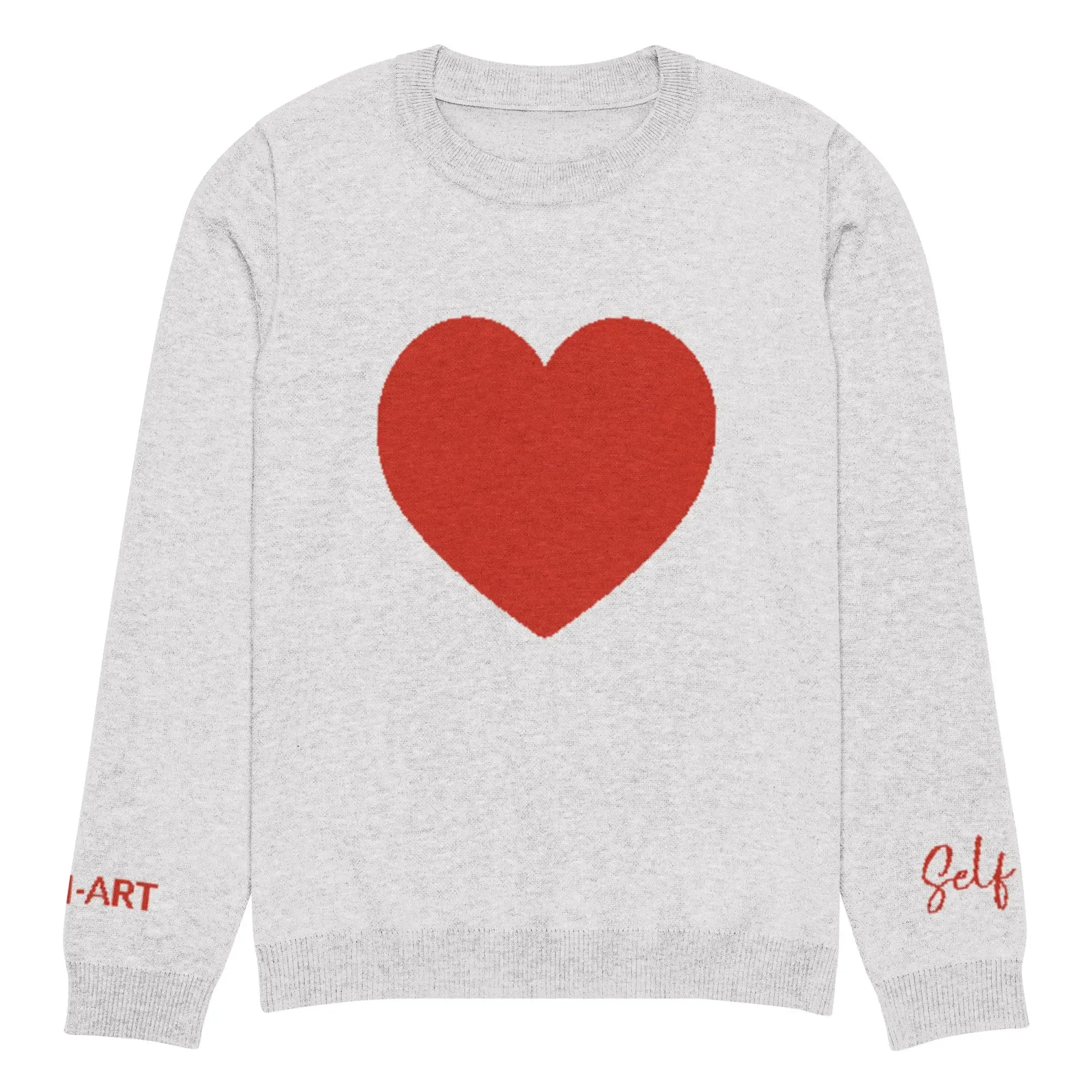 Heart - Knitted crew neck sweater BLEACH sold by Maiden-Art product image thumbnail 3