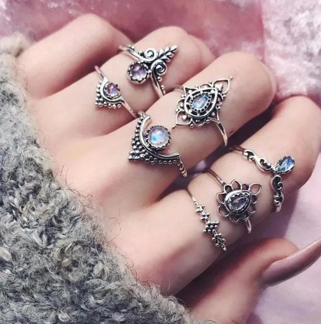Our Favorite set of rings - Vintage Knuckle Rings! sold by Maiden-Art product image thumbnail 2