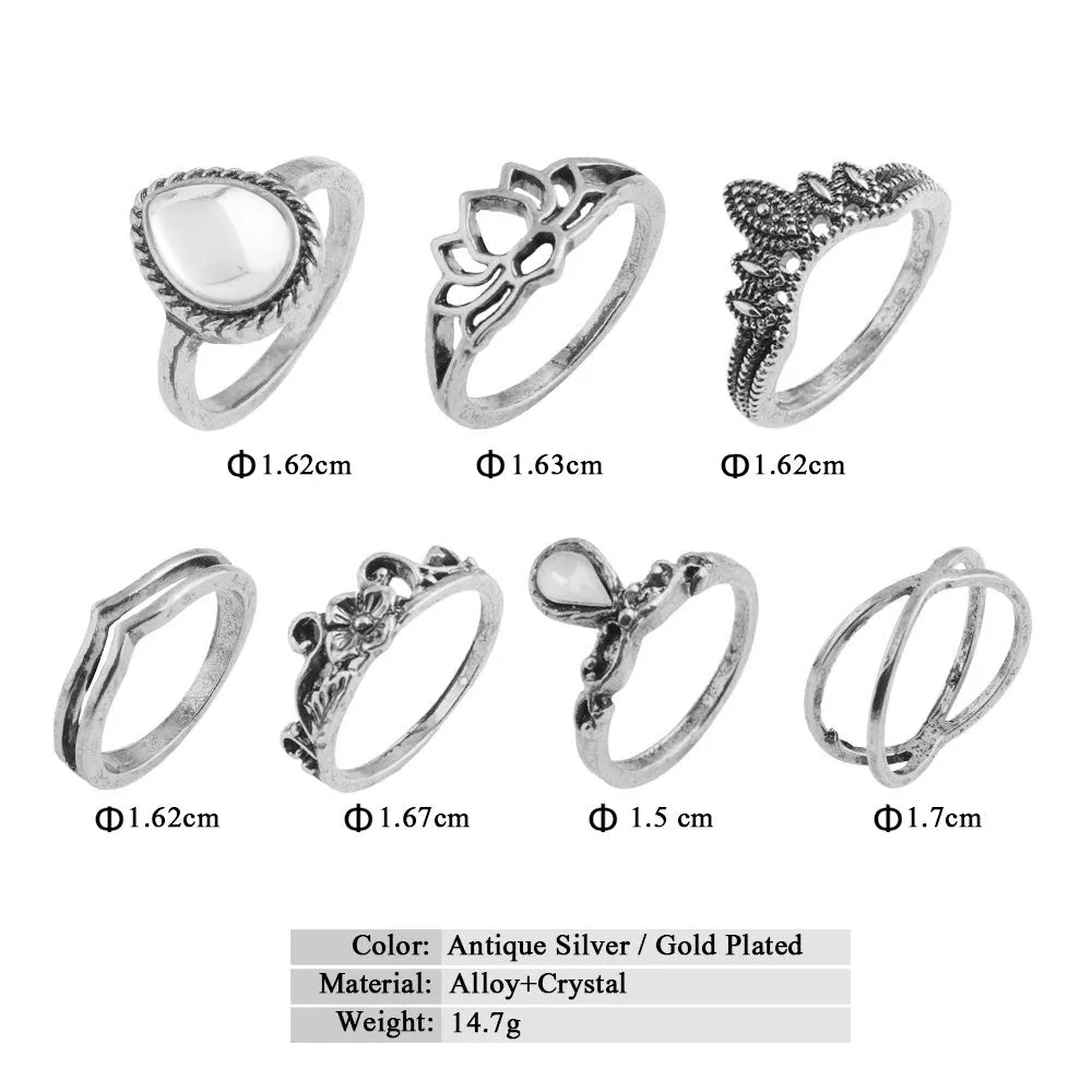 Our Favorite set of rings - Vintage Knuckle Rings! sold by Maiden-Art product image thumbnail 5