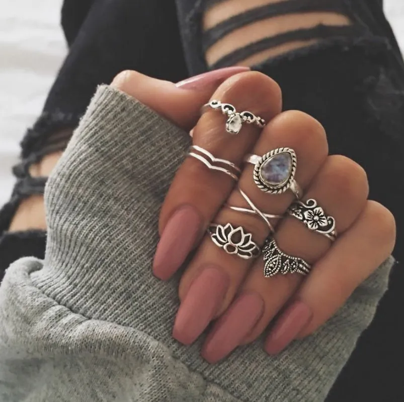 Our Favorite set of rings - Vintage Knuckle Rings! sold by Maiden-Art product image thumbnail 4