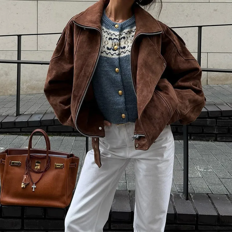 Short Loose Jacket Coat Women sold by Maiden-Art product image thumbnail 5