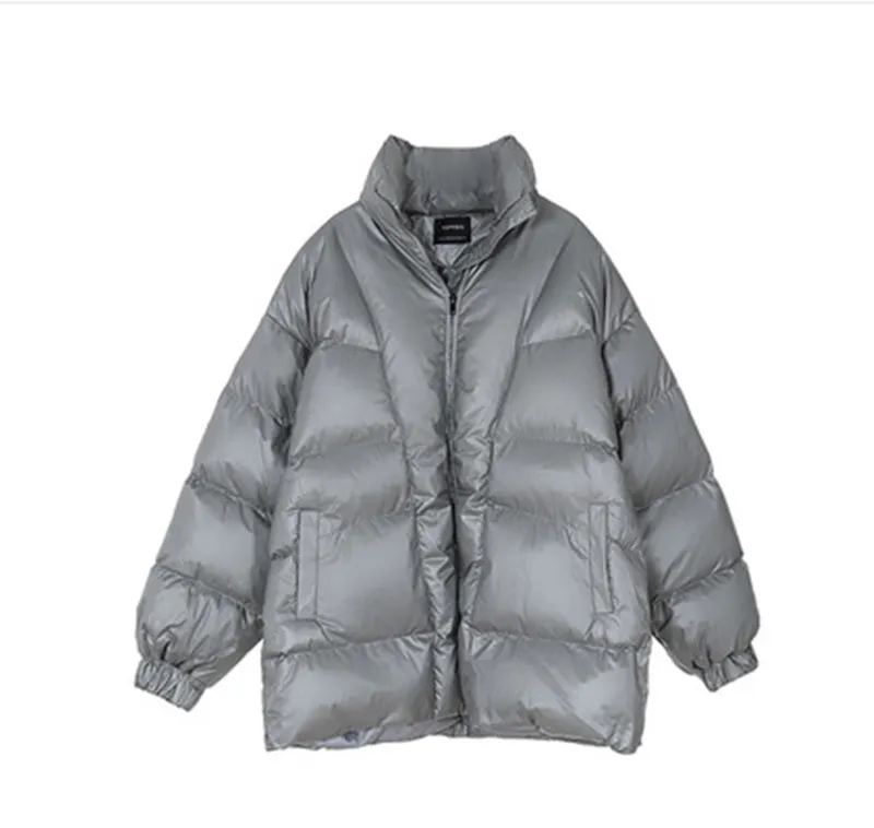 Winter Oversized Coat Women Puffer Jacket Thicker sold by Maiden-Art product image thumbnail 4