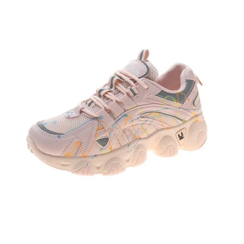 Luminous super fire daddy shoes women trend sneakers sold by Maiden-Art