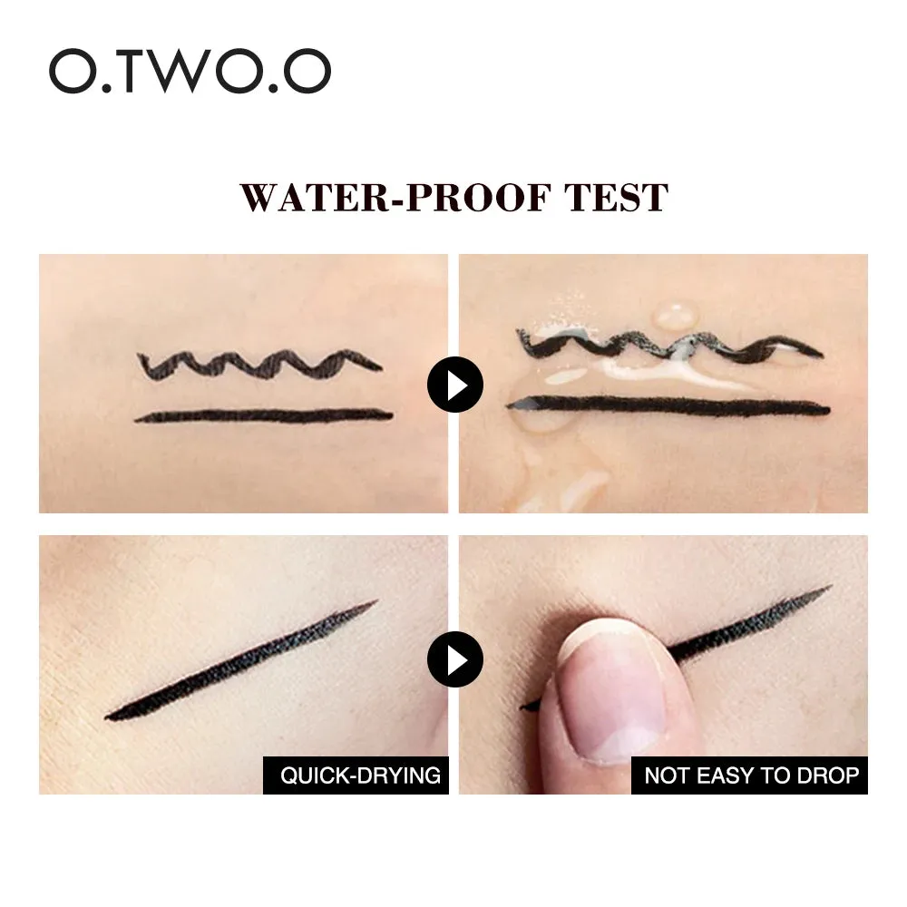 O.TWO.O Eyeliner Stamp Black Liquid Eyeliner Pen Waterproof Fast Dry Double-ended Eye Liner Pencil Make-up for Women Cosmetics sold by Maiden-Art product image thumbnail 4