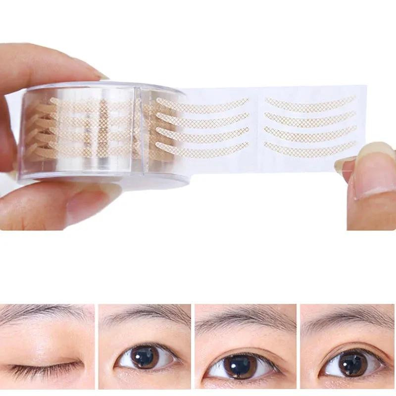 600 Pcs Eye Lift Strips Double Eyelid Tape Clear Gray Eyelid Stripe Big Eyes Invisible Double Fold Eyelid Sticker Makeup Tools sold by Maiden-Art product image thumbnail 2