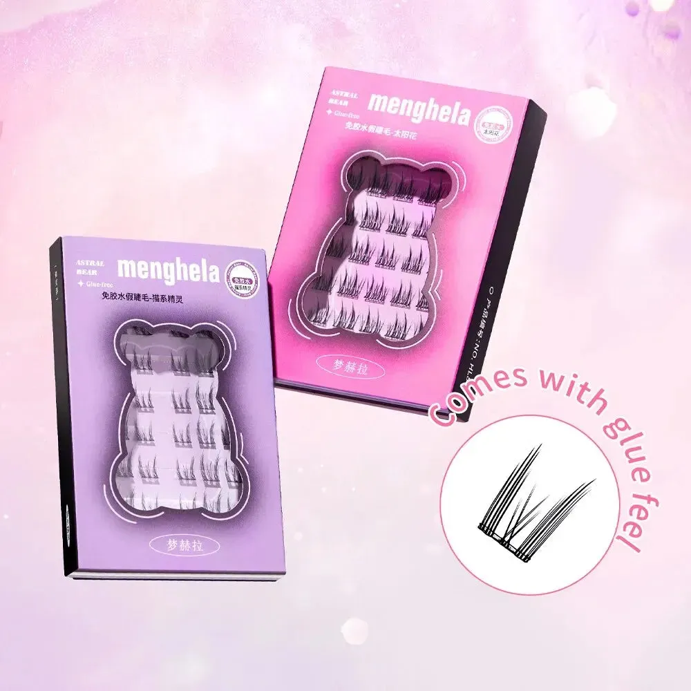 Fairy Glue-free False Eyelashes Easy To Rebound No Need To Remove Segmented Thin Stems Suitable For Novice DIY MENGHELA Eyelashe sold by Maiden-Art product image thumbnail 3