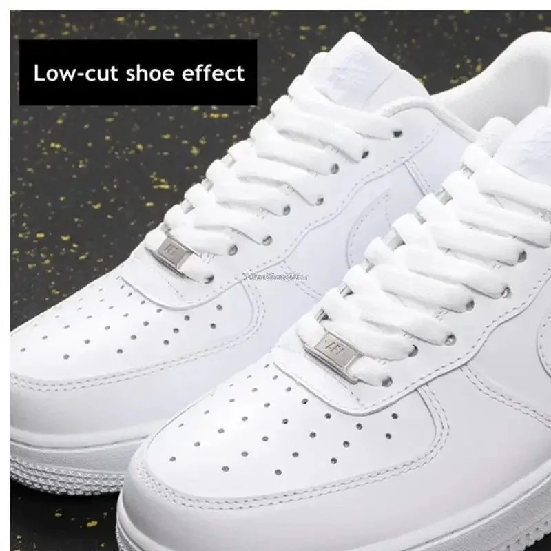 Original AF1 Shoelaces Combination White Flats Laces and Shoe Decoration Suit Sneaker Shoelace Air Force One Shoes Accessories sold by Maiden-Art