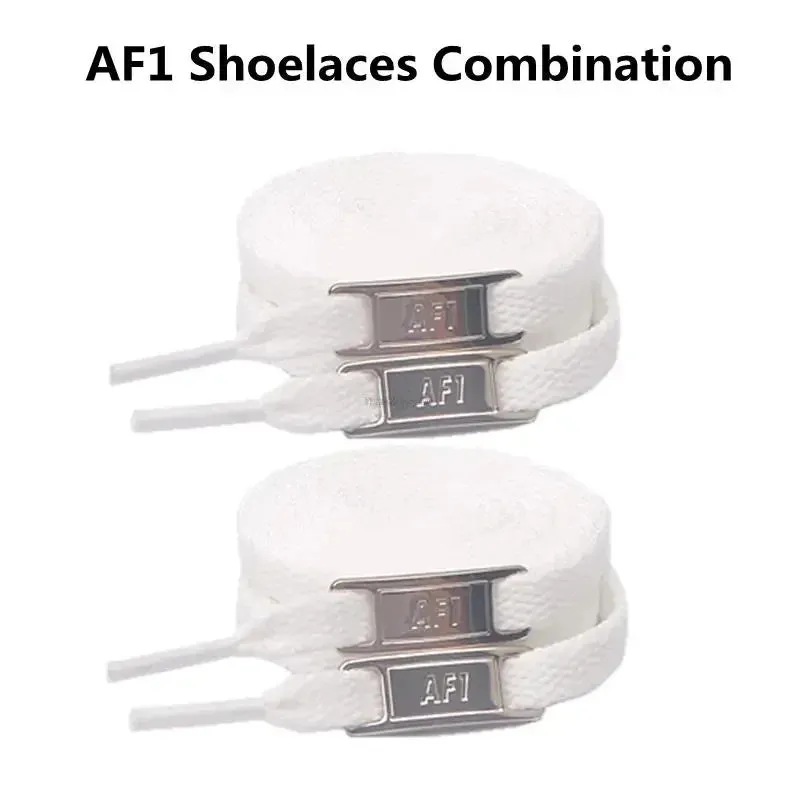 Original AF1 Shoelaces Combination White Flats Laces and Shoe Decoration Suit Sneaker Shoelace Air Force One Shoes Accessories sold by Maiden-Art product image thumbnail 2