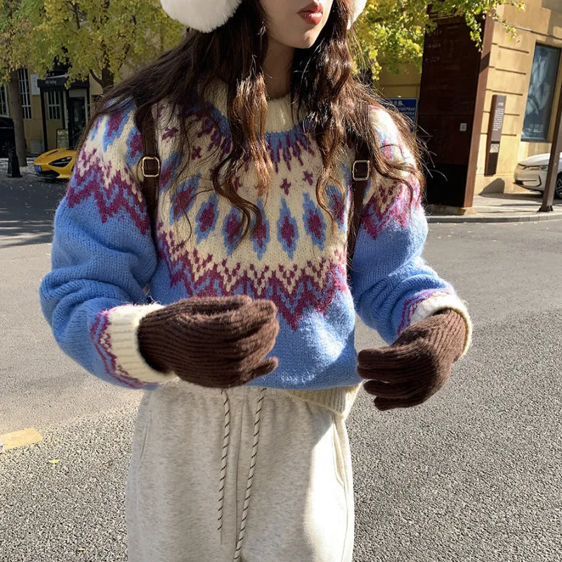 New Younger College Style Pullover Sweater For Women sold by Maiden-Art product image thumbnail 2