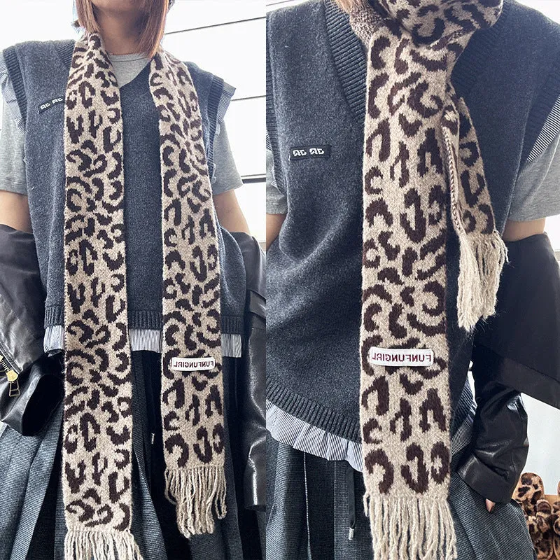 Korean Style High-grade Wool Knitted Small Scarf sold by Maiden-Art product image thumbnail 2