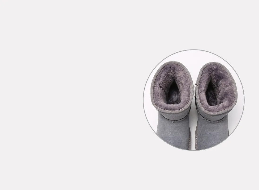 New Flat Bottom Medium Cotton Shoes Plush Snow Boots For Women sold by Maiden-Art product image thumbnail 2