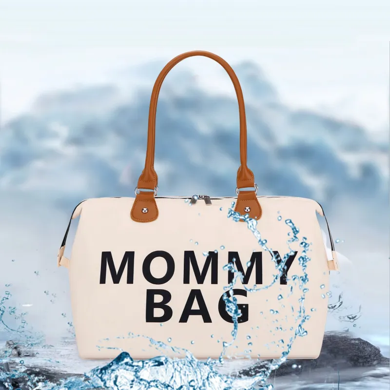 Travel bag Mommy Bag three-piece shoulder bag Tote bag Dry and wet separation sold by Maiden-Art
