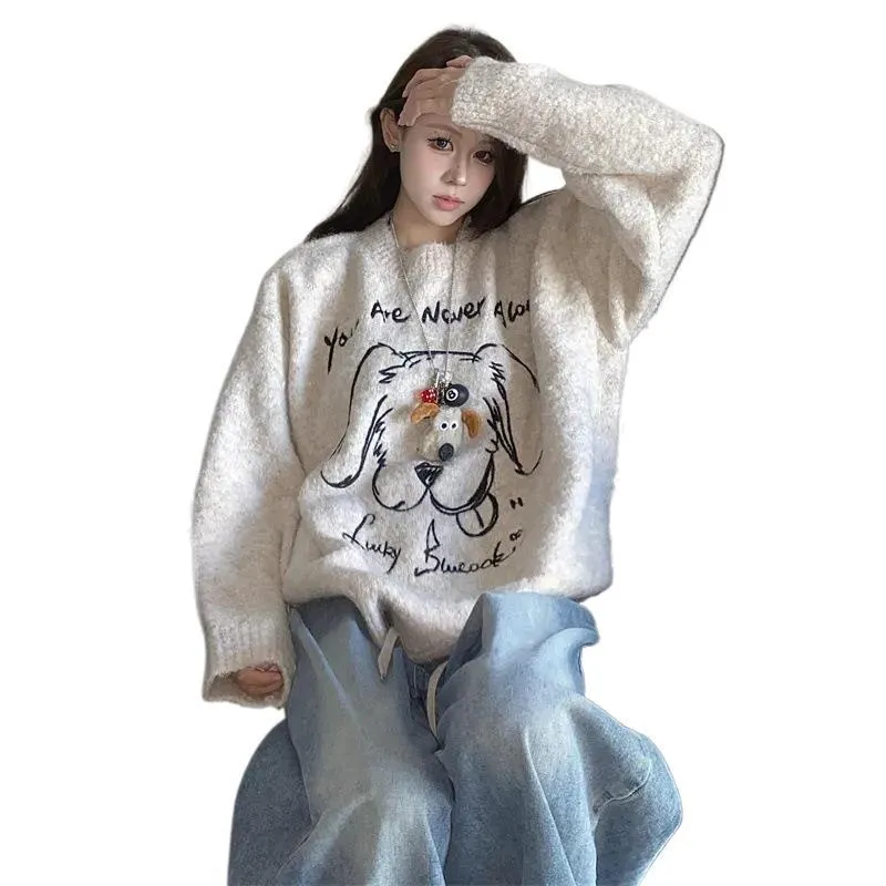 Casual Loose Sweater Top Women sold by Maiden-Art product image thumbnail 2