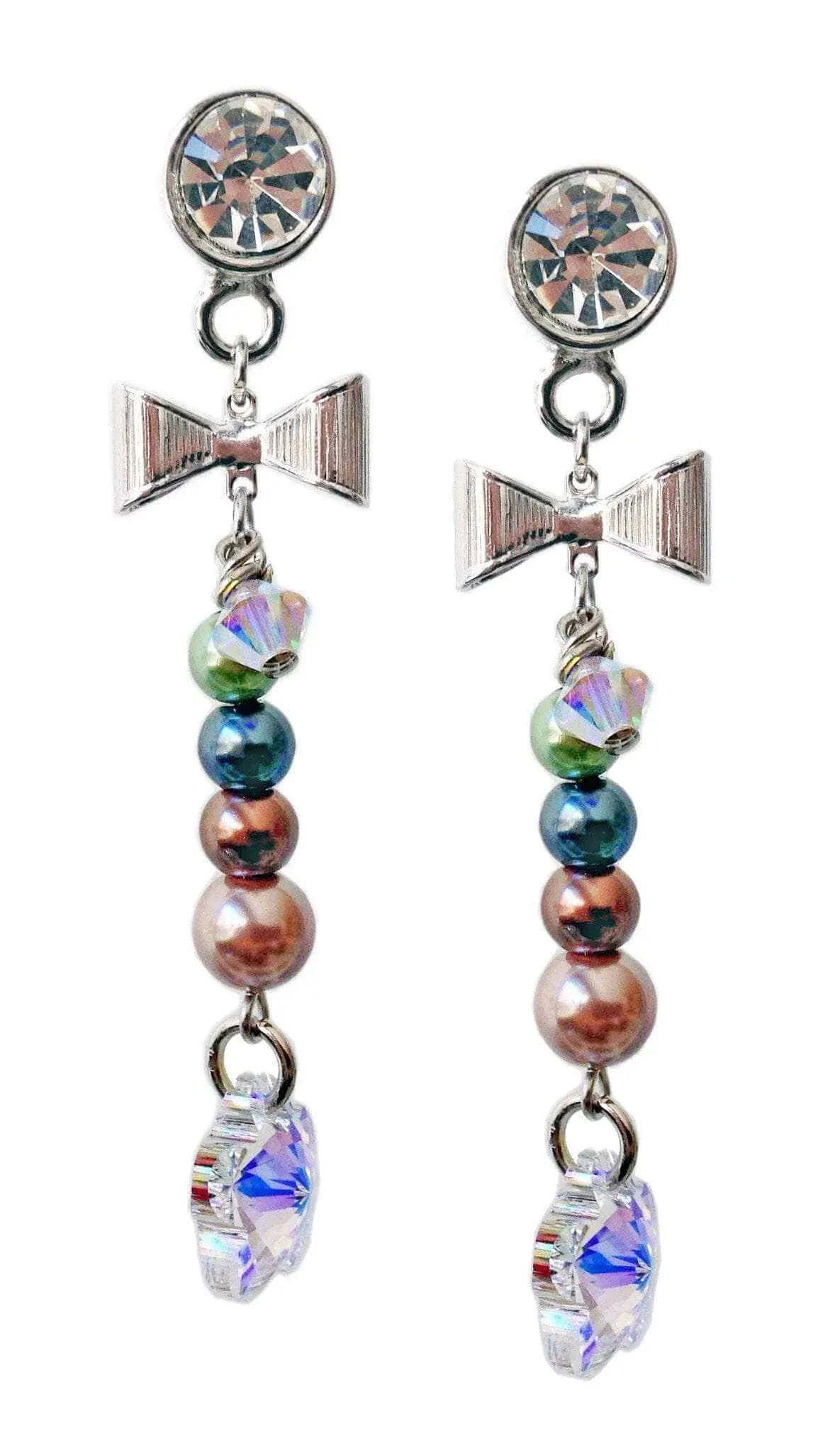 Purple Lips Earrings - Orecchini sold by Maiden-Art