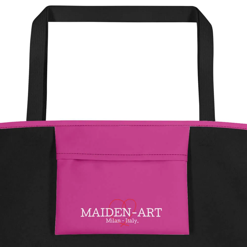 Beach Bag - Pink sold by Maiden-Art product image thumbnail 3